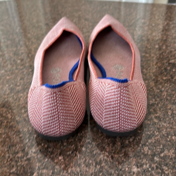 ROTHY’S LADIES AMBER METALLIC HERRING BONE FLATS-8 - Picture 5 of 9